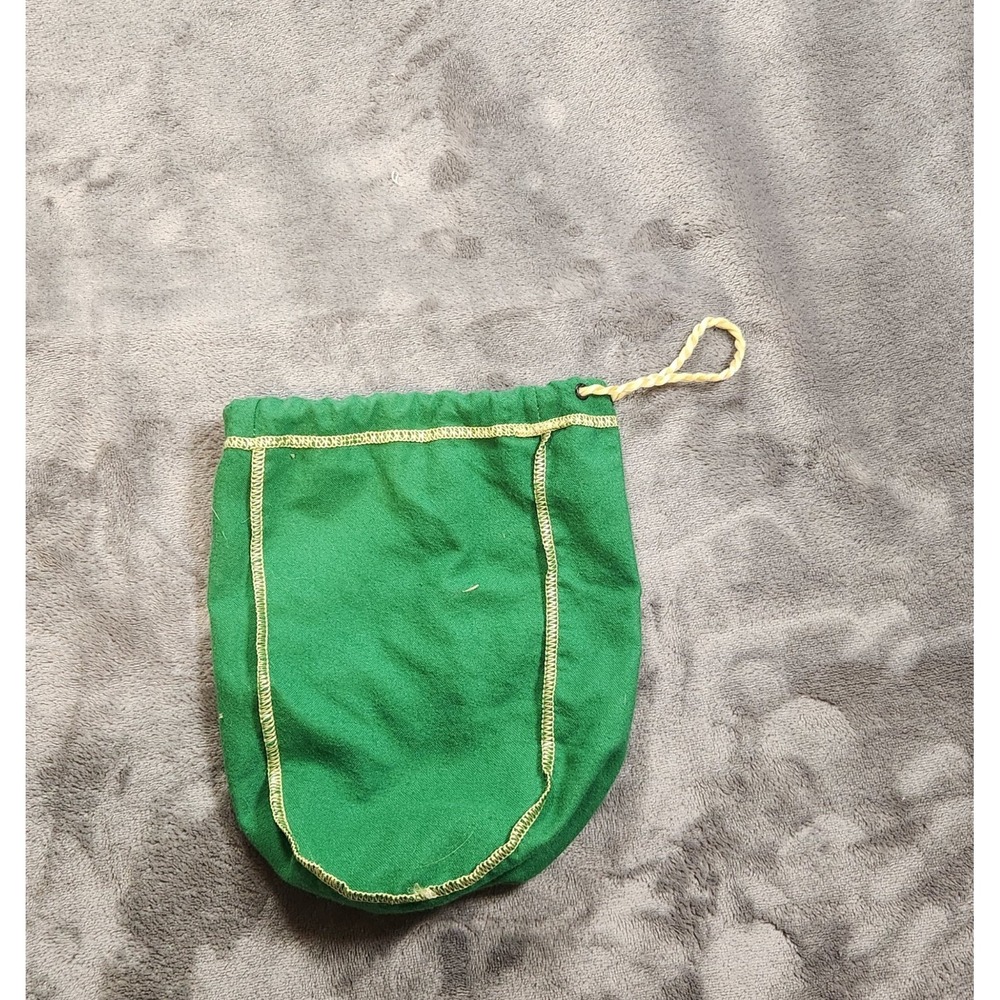 Crown Royal Bag Greee‎ Drawsting Dice Regal Apple - Picture 2 of 3
